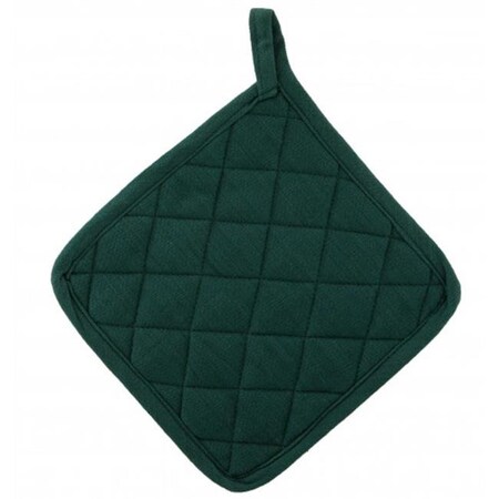 Mr. Mjs Trading Mr. MJs Trading AG-40320S-2 Pot Holders; Hunter Green - Set of 2 AG-40320S/2